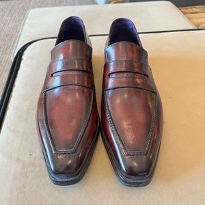 BRAND NEW -  BERLUTI COUTURE DEMESURE LEATHER LOAFERS